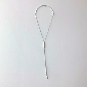 Jenny Bird silver adjustable necklace